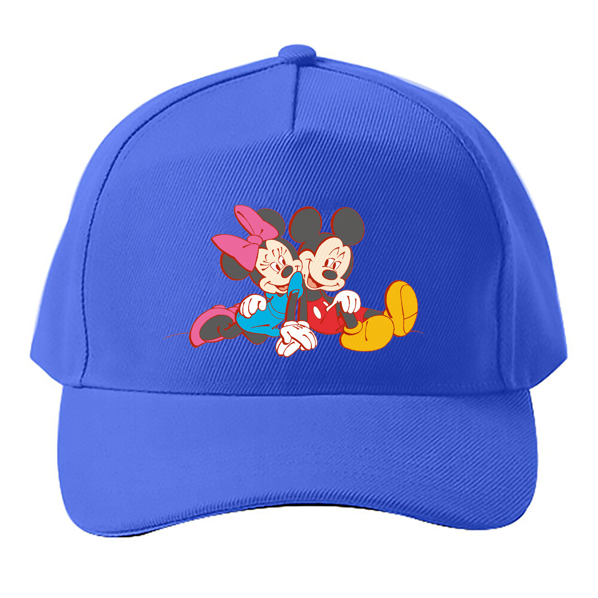 （画像用） ミッキーマウス Mickey Mouse ベースボールキャップ 綿100％ 男女兼用 帽子 スポーツ